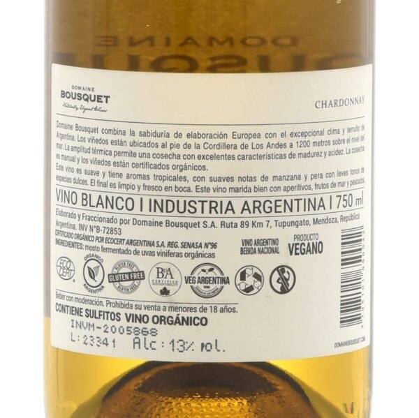 DOMAINE BOUSQUET Chardonnay 2023