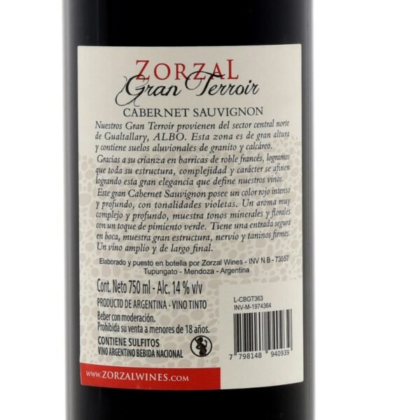 ZORZAL CABERNET SAUVIGNON