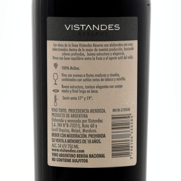 VISTANDES Malbec 2020